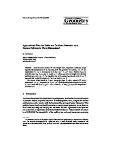 Approximate Shortest Paths and Geodesic Diameter on a Convex Polytope in Three Dimensions