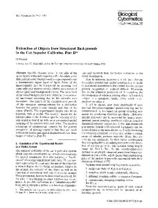 Extraction of objects from structured backgrounds in the cat superior colliculus. Part II