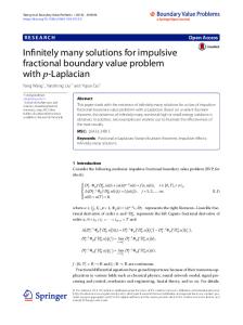 Infinitely many solutions for impulsive fractional boundary value problem with p-Laplacian