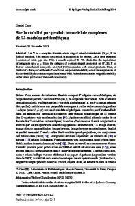 Sur la stabilité par produit tensoriel de complexes de \({\mathcal{D}}\) -modules arithmétiques