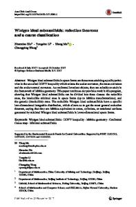 Wintgen ideal submanifolds: reduction theorems and a coarse classification